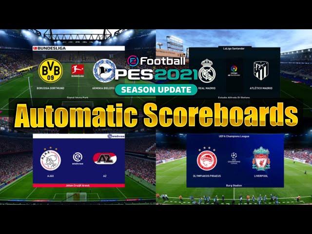 PES 2021 Automatic Scoreboards V 1.0