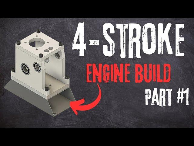 4-Stroke Engine Build | Part 1 | CRANKCASE