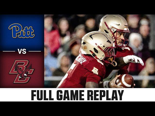 Pitt vs. Boston College Full Game Replay | 2024 ACC Football