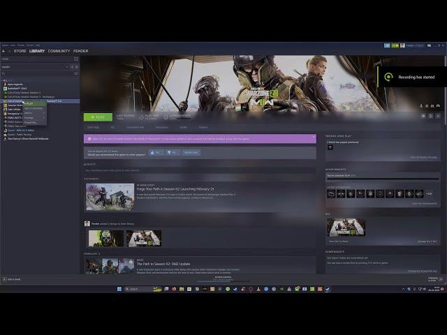 (Fix/Solution)️COD MW2 2022 - Steam Game version not launching once hit on play button