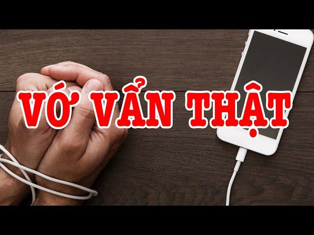 Cai nghiện điện thoại bằng cách này thì vớ vẩn thật !