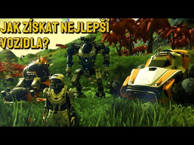 Motorka, těžící robot nebo letadlo? Vozidla v - No Man's Sky #3 2024