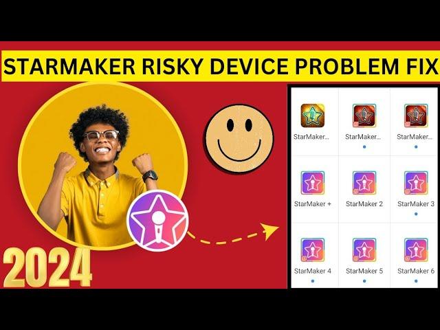 Starmaker Id Risky Device Problem Fix 2024 || How to create unlimited clone | creat starmaker new id