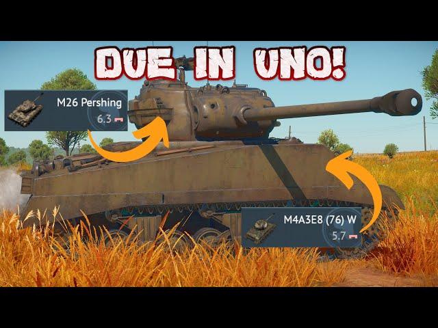 DUE IN UNO: M4/T26! - War Thunder ITA