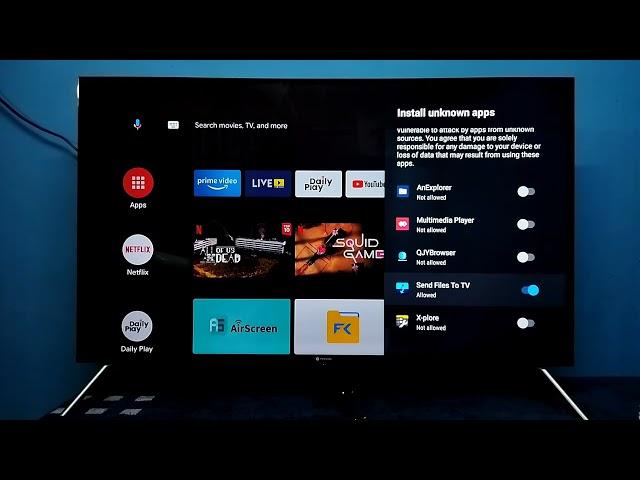 How To install Apps From Unknown Sources in Android TV | Fix Android App Not Installed Error