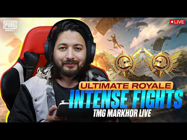 ULTIMATE ROYALE RUSH GAMEPLAY | TMG MARKHOR | PUBG Live Stream