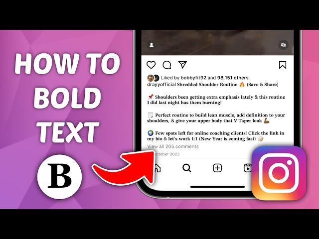 How to Bold Text on Instagram Post - Quick and Easy Guide!