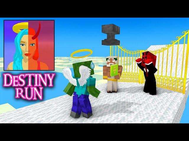 DESTINY RUN 3 CHALLENGE - Minecraft Animation