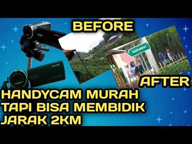 SONY CX405‼️TEST ZOOM JARAK 2 KM|HANDYCAM MURAH TERBARU