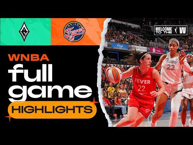 Las Vegas Aces vs. Indiana Fever | FULL GAME HIGHLIGHTS | September 13, 2024