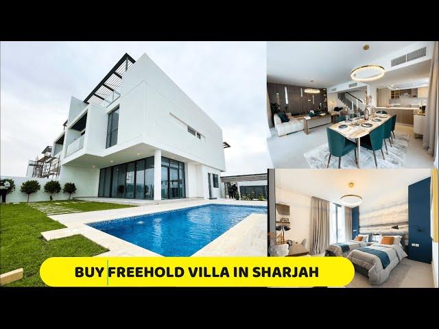 Buy 5 Bedrooms Luxury Freehold Villa | Ajmal Makan City - Sharjah