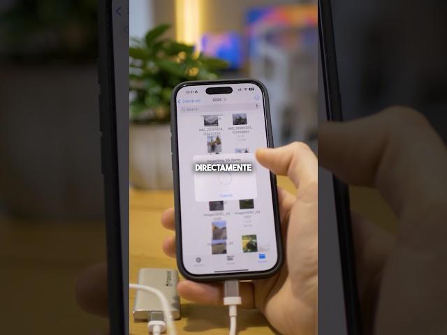Cómo Pasar la Fotos de tu iPhone a un Disco Externo (sin PC)