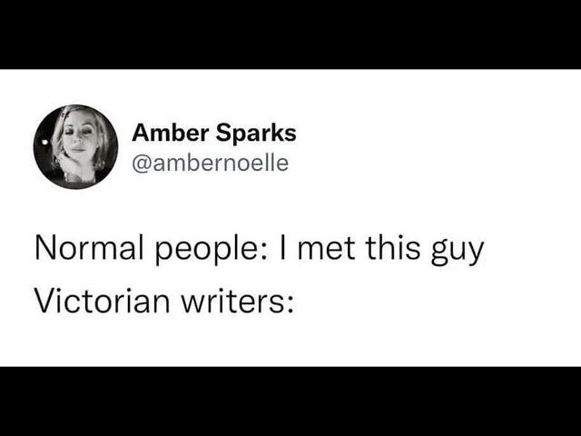 Normal people vs. Victorian writers