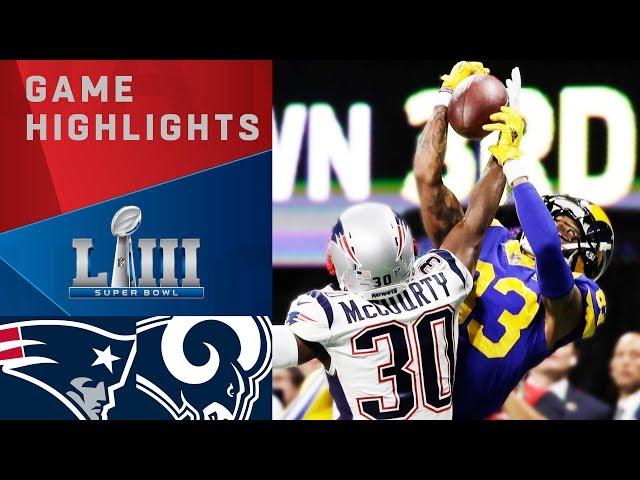 Patriots vs. Rams | Super Bowl LIII Game Highlights