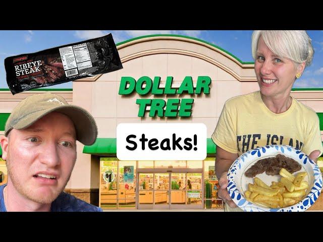 We taste tested Dollar Tree STEAKS so you don’t have to….really….you don’t have to