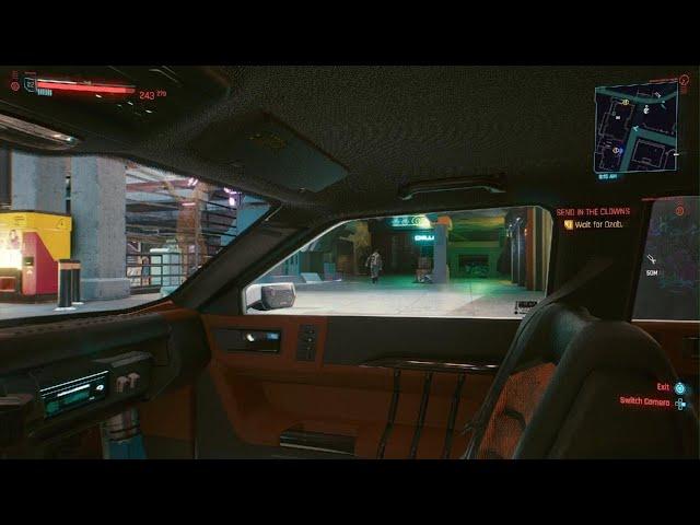 Cyberpunk 2077 PS5 - Female V is scared