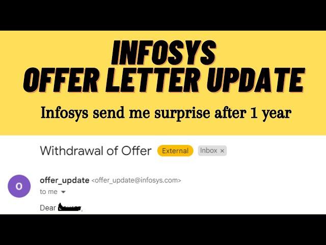 Waiting for Infosys Offer After 1 Year? Here's My Story & What Could Be Delaying Yours 