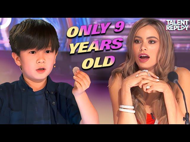 9-Year-Old Shoji Leaves AGT Judges Speechless with His Magic! | America's Got Talent