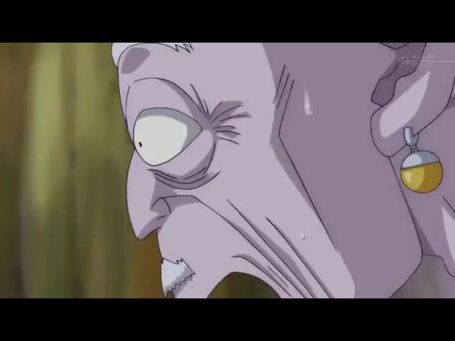 Beerus saw Yamoshi in Dragon ball super episode 2 (english subbed)