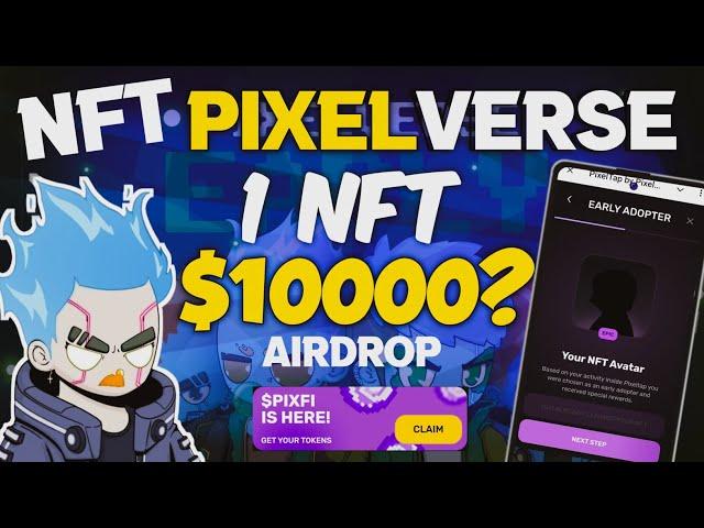 Pixelverse Airdrop  Pixel Tap NFT Claim & Sell Process Explain || Pixelverse Nft Claim Ton Wallet