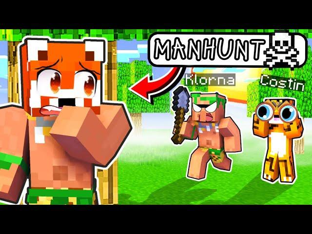 Ma TRANSFORM in KLORNA si COSTIN in MINECRAFT MANHUNT !