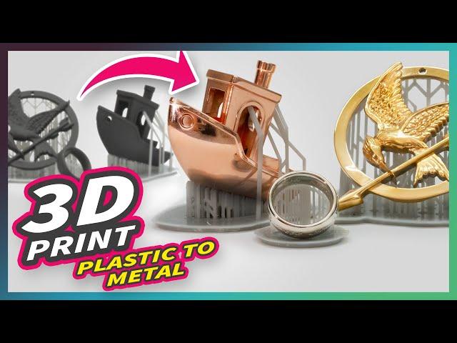 Electroplating 3D Prints |  New Graphite Tutorial