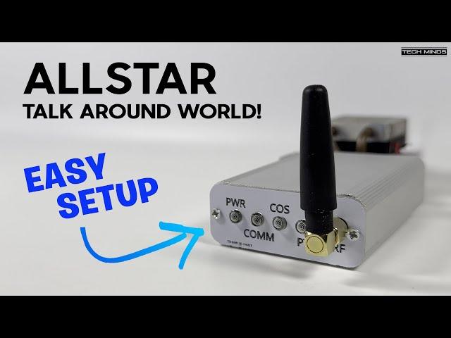 The EASIEST ALL STAR Node Interface - With Integrated Radio & Sound Card