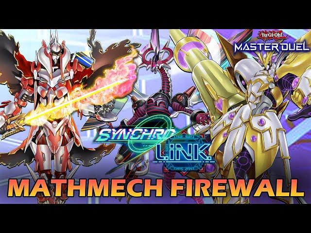 MATHMECH FIREWALL GOING 2ND OTK GAMEPLAY IN SYNCHRO X LINK FESTIVAL EVENT IN YUGIOH MASTER DUEL