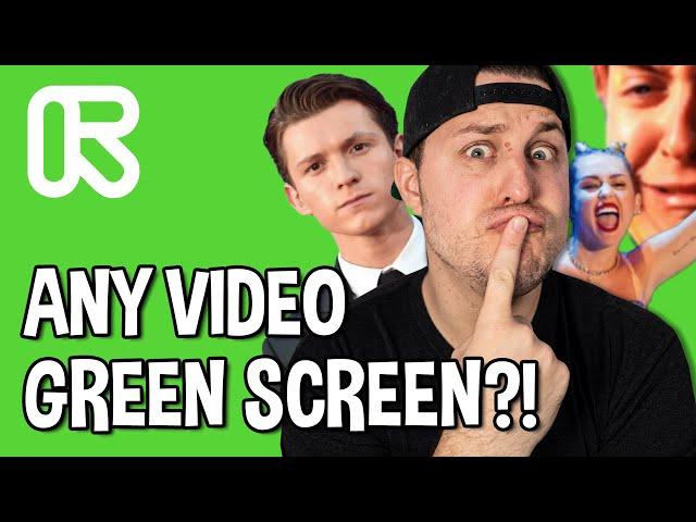 Make ANY Video a Green Screen Clip (for FREE)