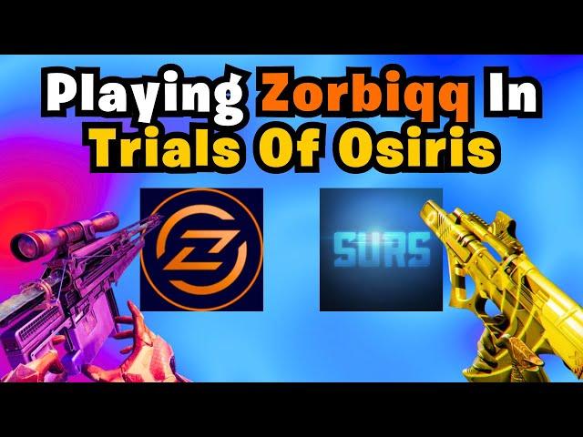 Sweaty Game Against "Zorbiqq" in Trials Of Osiris!!  