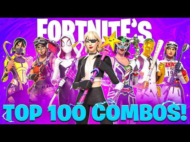 100 *TRYHARD* Skin Combos In Fortnite!