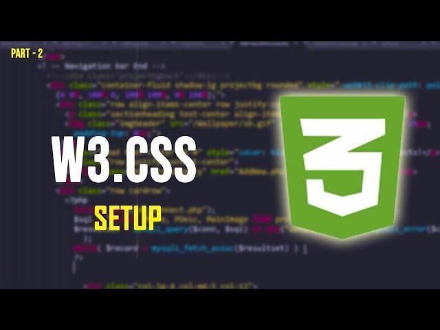 W3.CSS Beginners Tutorial – W3.CSS – INTRODUCTION.