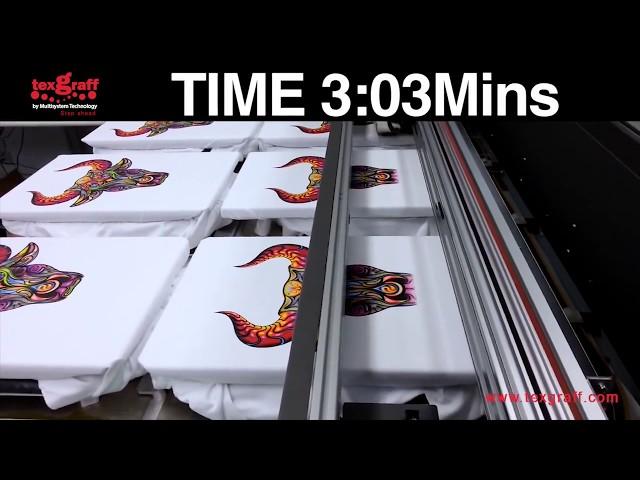 DTG - M6 Printing Speed Test