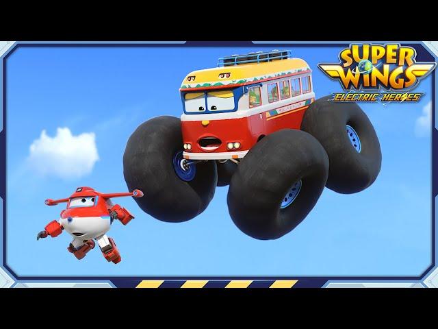 [SUPERWINGS8] Vang Vieng Vroom Vroom | Superwings Electric Heroes | S8 EP06