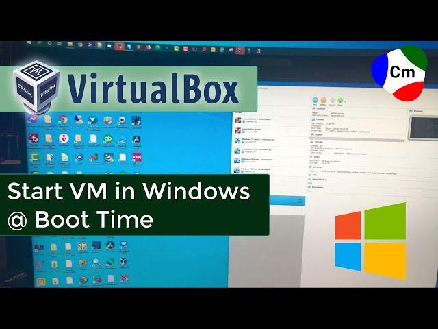 Start VirtualBox VM @ Boot Time - Windows