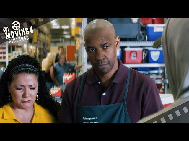 Robert Gets Revenge After Store Is Robbed | The Equalizer (Denzel Washington)