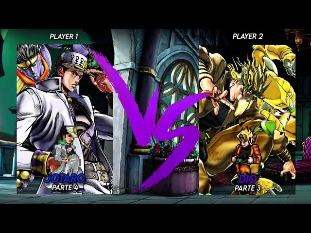 Jotaro VS Dio I Jojo's Bizarre Adventure Mugen V6