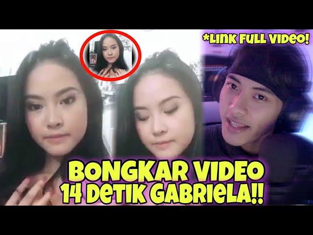 BONGKAR VIDEO 14 DETIK GABRIELLA LARASATI !! - Link Full Video!