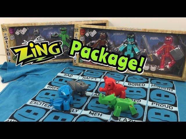 Stikbot Package from Zing!