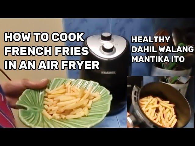 Healthy cooking| How to cook french fries in an air fryer| No oil