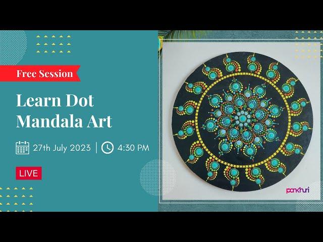 Learn Dot Mandala Art with Komal | Mandala Art | Live Session | Ask Pankhuri