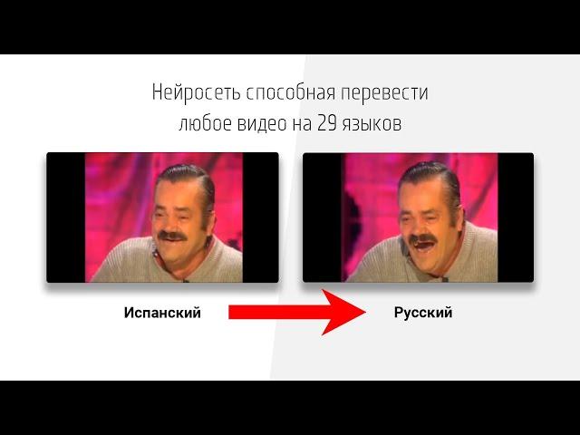 Нейросеть которая может перевести создать дубляж вашего видео на 29 языков