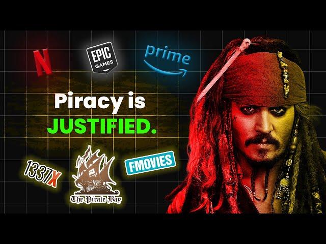 Piracy is Amazing and You should do it.