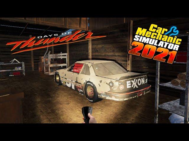 I FOUND Rowdy Burns' Cup Car In A BARN! Finding NASCAR GOLD in Car Mechanic Simulator 2021!  Lumina