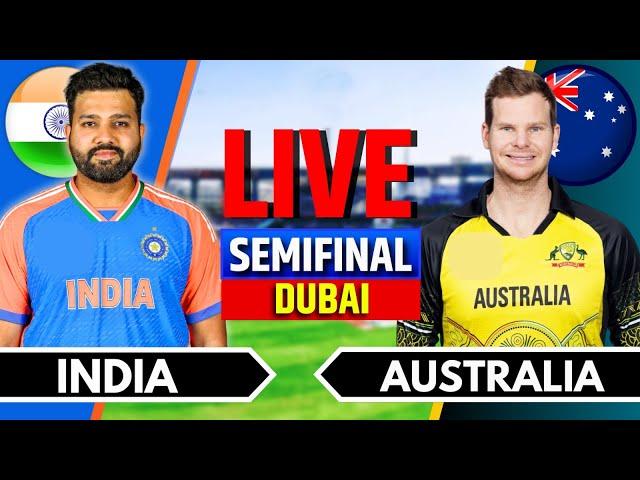 India vs Australia Live | Live Cricket Match Today | IND vs AUS | Champions Trophy | India Batting