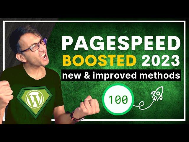 How to Boost Page Speed Optimization Wordpress for FREE in 2023 | Insight Score Optimisation.