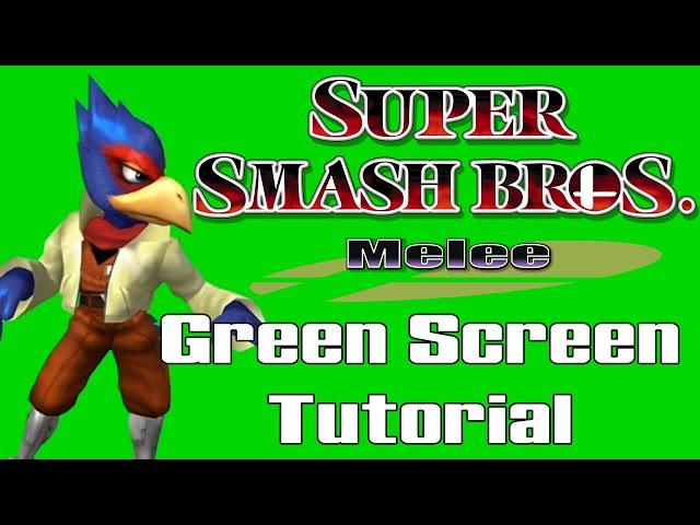 How to Capture Green Screen Character Footage in Super Smash Bros. Melee in 1080p HD 60fps (Dolphin)