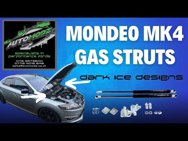 Fitting Dark Ice Design Bonnet Gas Struts To My MK4 Mondeo **REVIEW**