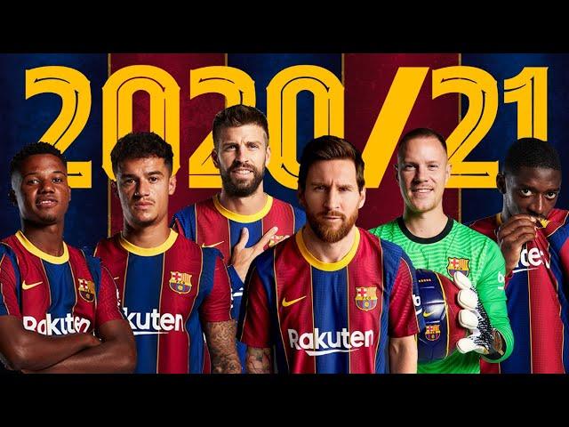  This is the 2020/21 OFFICIAL BARÇA SQUAD 