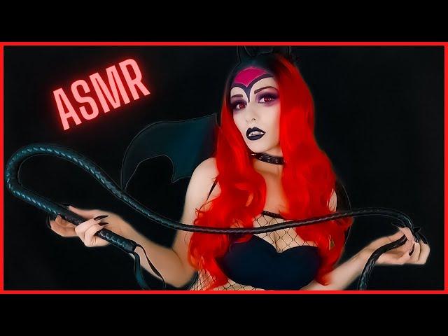 ASMR roleplay | SUCCUBUS helps you sleep | kisses